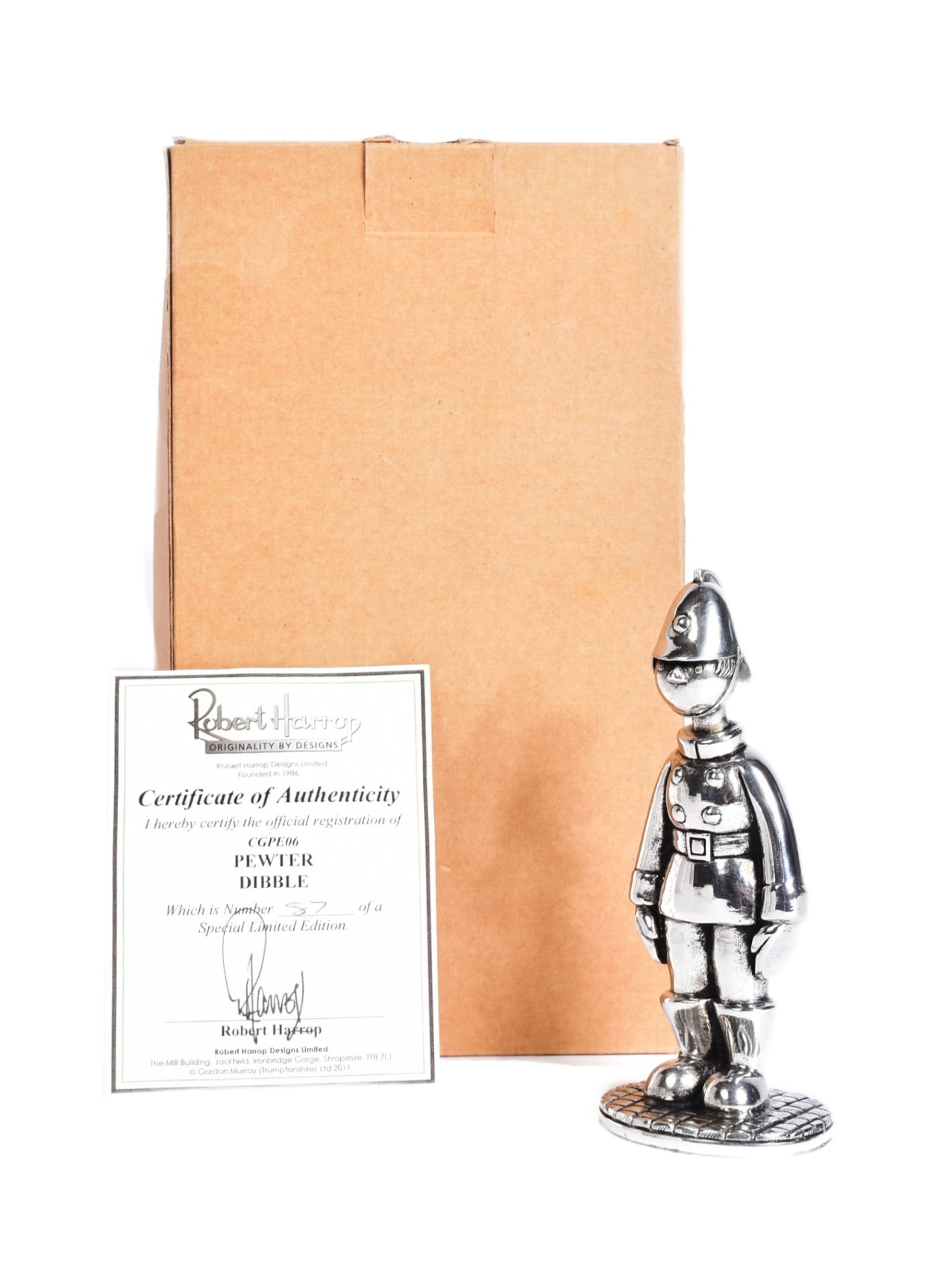 CAMBERWICK GREEN - ROBERT HARROP – PEWTER FIGURINE