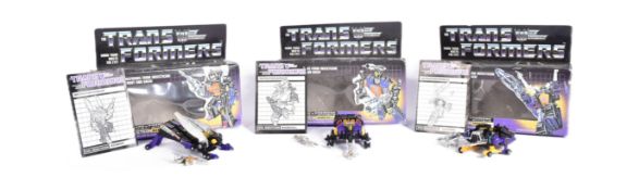 TRANSFORMERS - X3 VINTAGE HASBRO G1 TRANSFORMER INSECTICONS