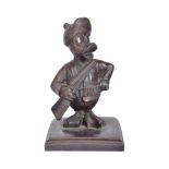 WALT DISNEY - VINTAGE CARVED RESIN FIGURINE