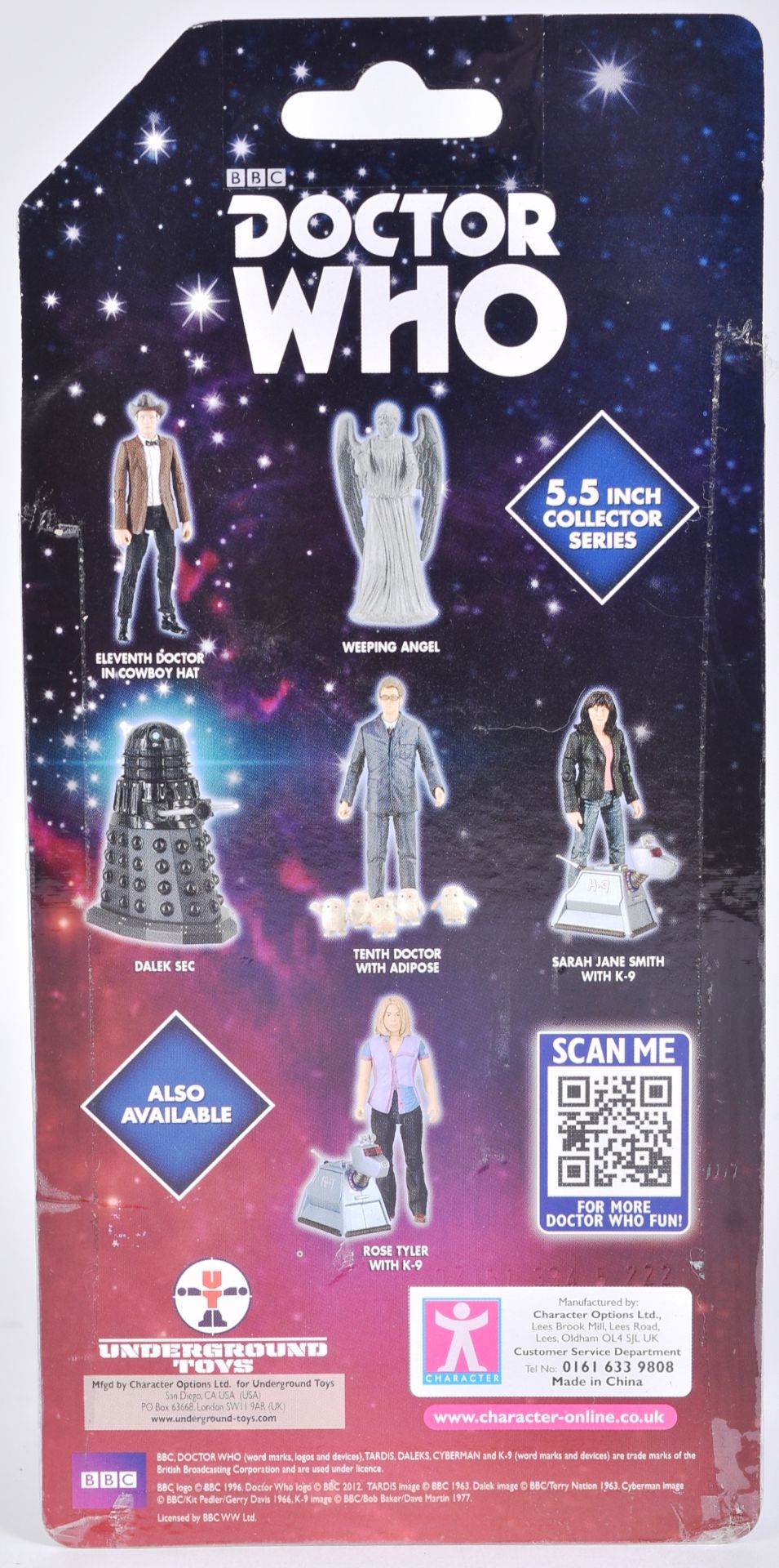 DOCTOR WHO - BOB BAKER & JOHN LEESON - AUTOGRAPHED ACTION FIGURE - Image 5 of 5