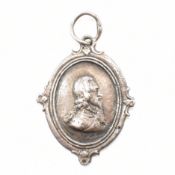 CHARLES I ROYALIST BADGE CHARM PENDANT