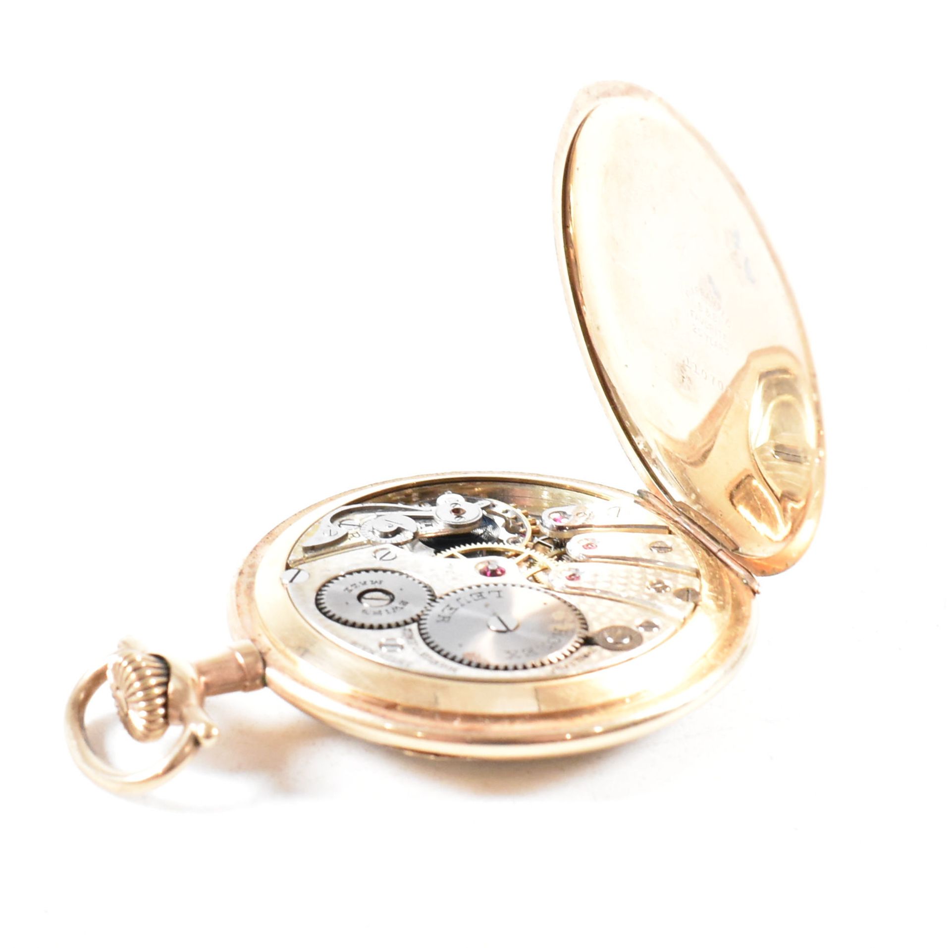 ROLEX LEVER SWISS MADE YELLOW METAL POCKET WATCH - Image 7 of 7