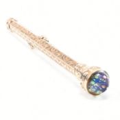 VICTORIAN HALLMARKED 9CT GOLD DUAL PROPELLING PENCIL