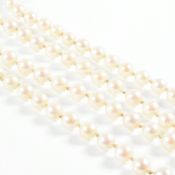 VINTAGE HALLMARKED 9CT GOLD & CULTURED PEARL NECKLACE
