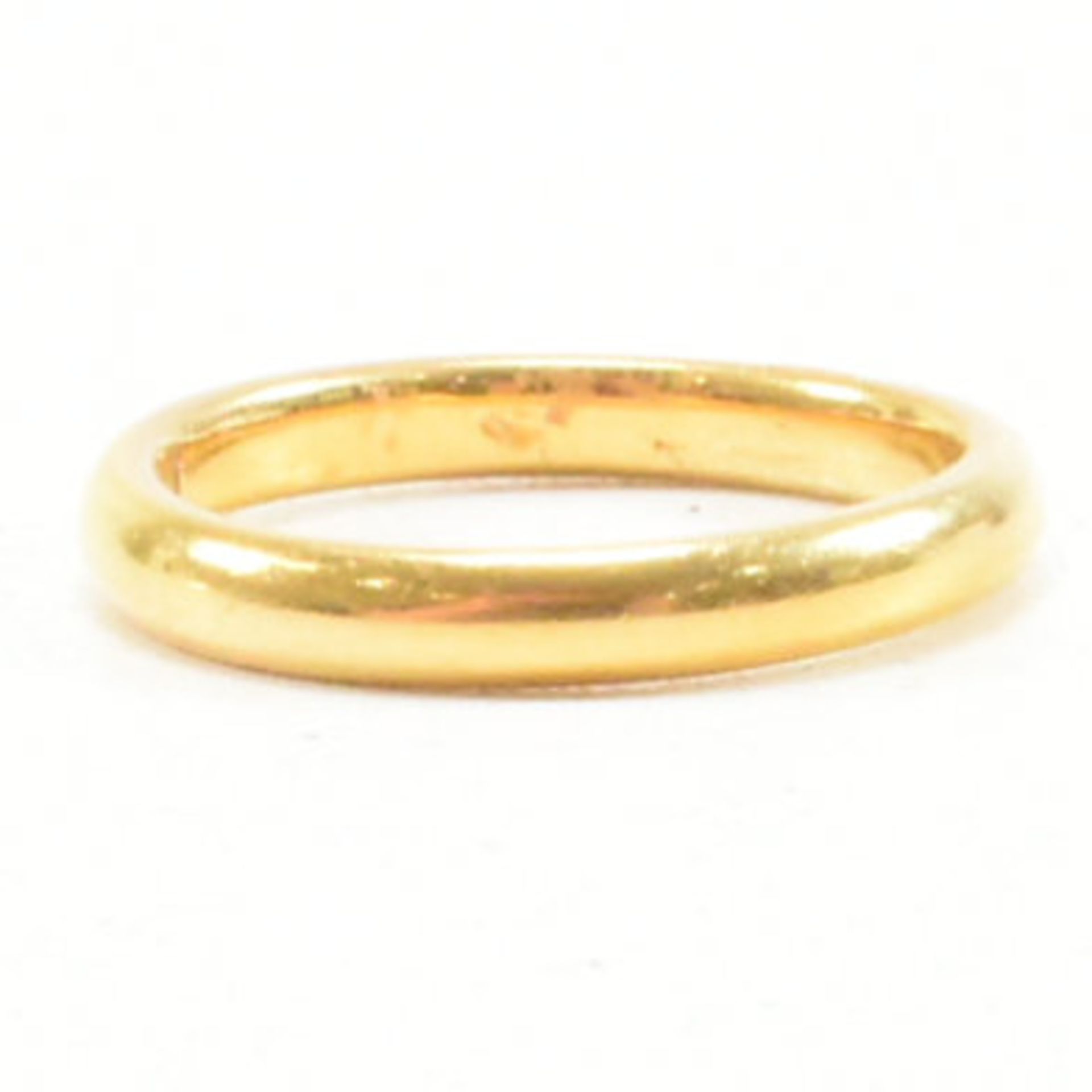 HALLMARKED 22CT GOLD BAND RING - Image 2 of 8