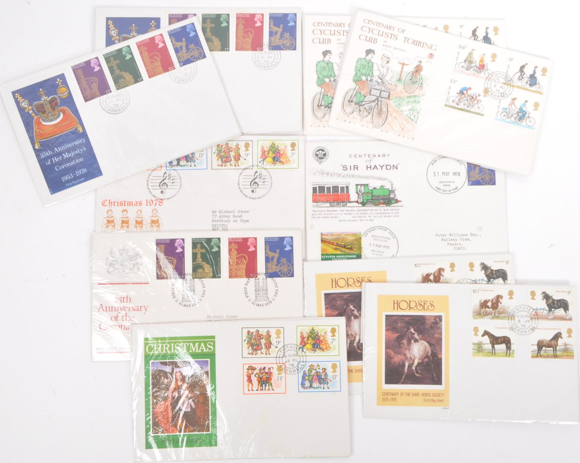 LARGE COLLECTION OF ROYAL MAIL FIRST DAY COVERS - Bild 3 aus 6