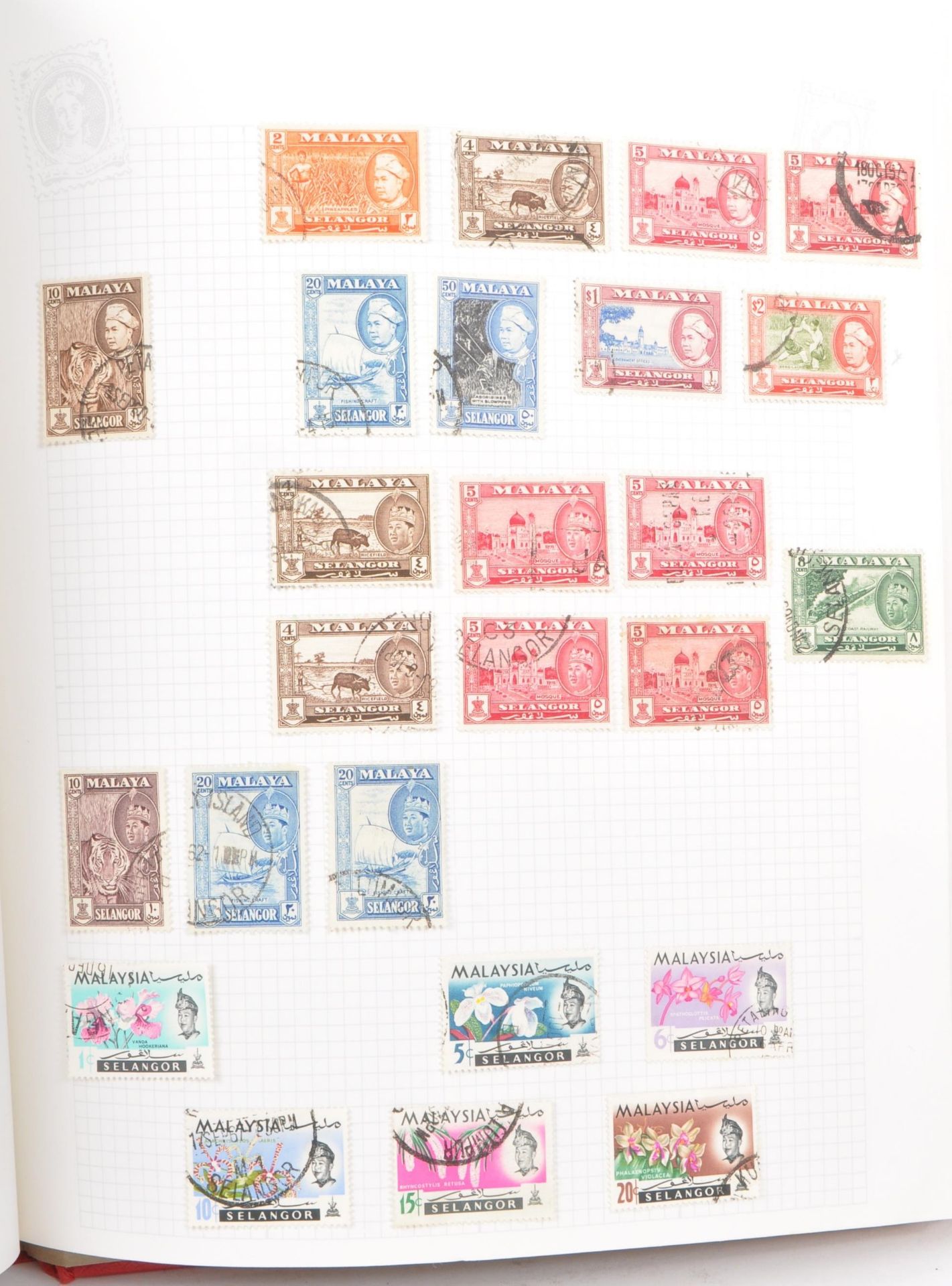 STAMP ALBUMS - COLLECTION OF FIVE ALBUMS OF WORLD STAMPS - Bild 4 aus 8