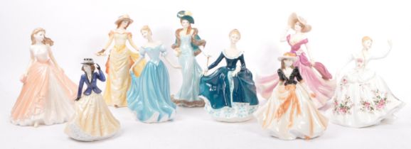 ROYAL DOULTON - COALPORT - ROYAL WORCESTER - LADY FIGURES