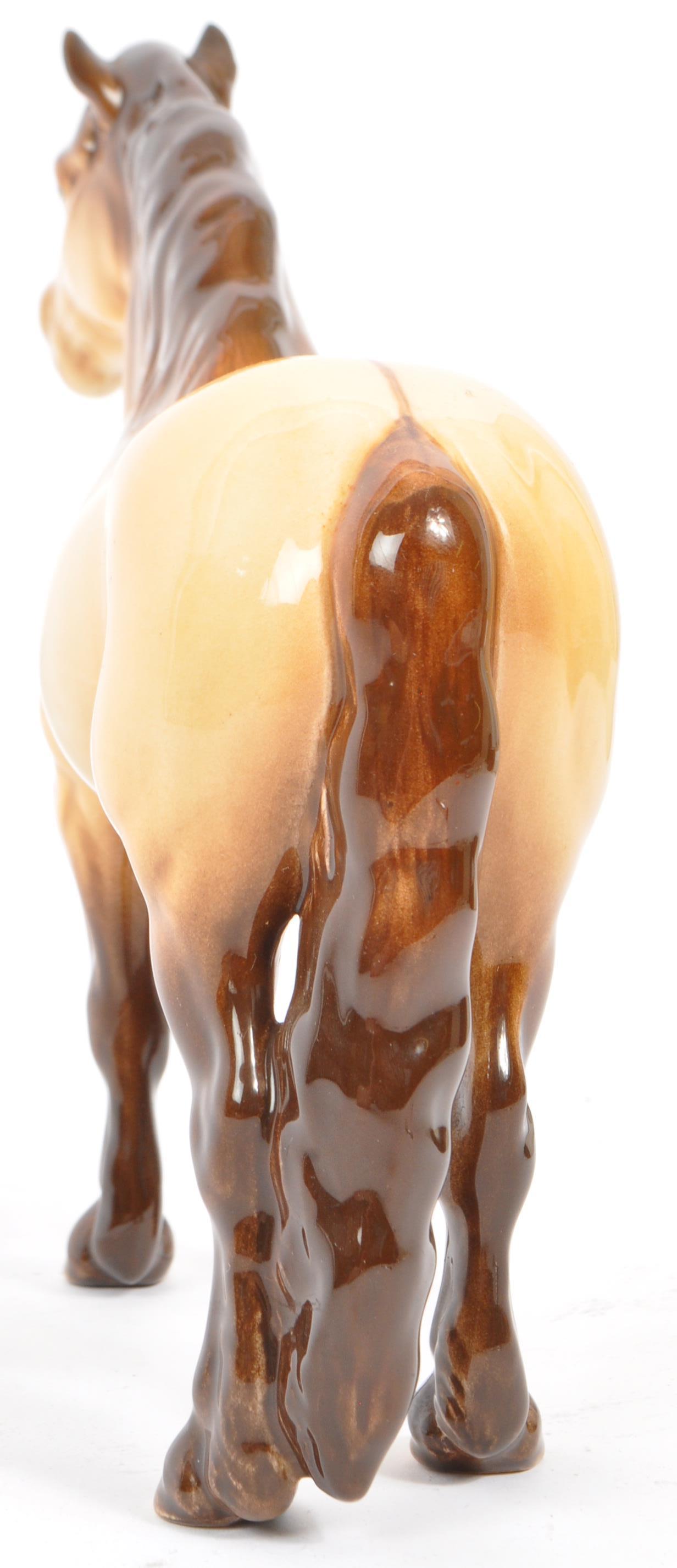 VINTAGE BESWICK PONY HORSE FIGURE - HIGHLAND PONY 1644 - Image 4 of 7