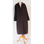 VINTAGE BURBERRYS DESIGNER MENS FINE WOOL COAT