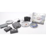 COLLECTION OF VINTAGE SONY WALKMANS & PORTABLE DISC PLAYERS