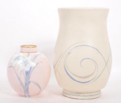 DOULTON BURSLEM HYPERION WARE VASE & SUSIE COOPER VASE