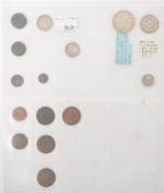 BRISTOL SHILLING & SIXPENCE 1811. TWO, THREE & FOUR PENCE COINS