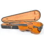 EARLY 20TH CENTURY GERMAN VIOLIN LABELLED D.R.G.M 728940