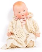 EARLY 20TH CENTURY GERMAN ARMAND MARSEILLE BISQUE HEADED DOLL