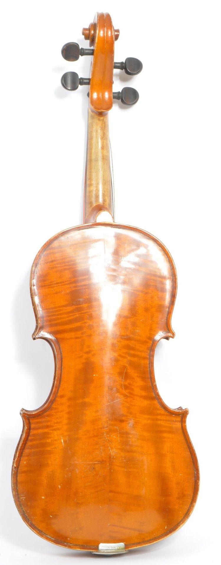 EARLY 20TH CENTURY GERMAN VIOLIN LABELLED D.R.G.M 728940 - Image 4 of 10