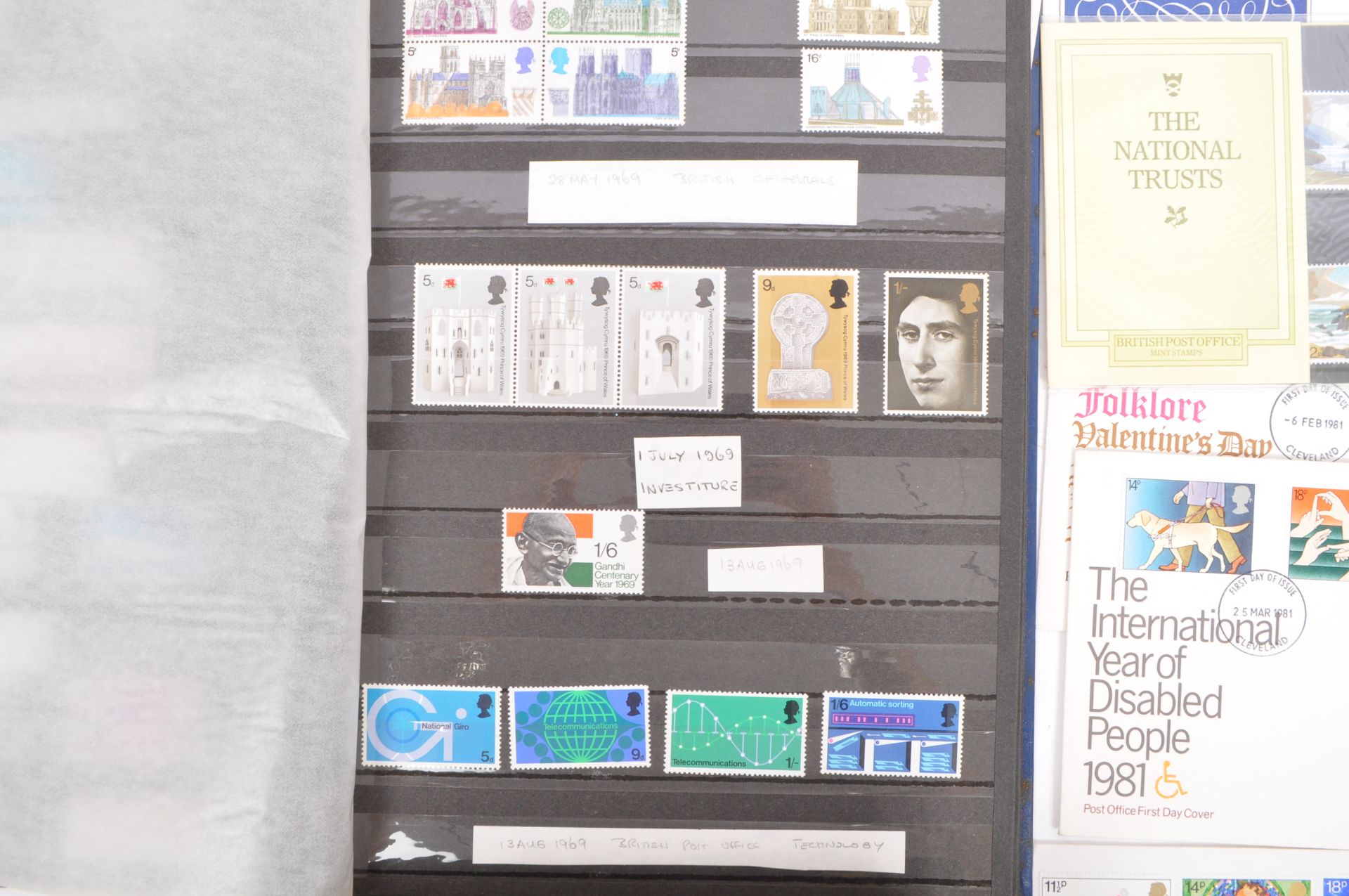 COLLECTION OF UK COMMEMORATIVE POSTAGE STAMPS - Bild 10 aus 15