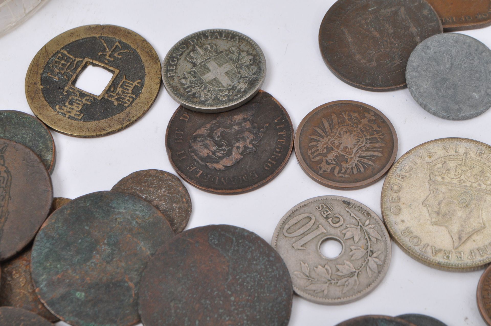 LARGE COLLECTION OF 19TH CENTURY & LATER UK & FOREIGN COINS - Image 6 of 15