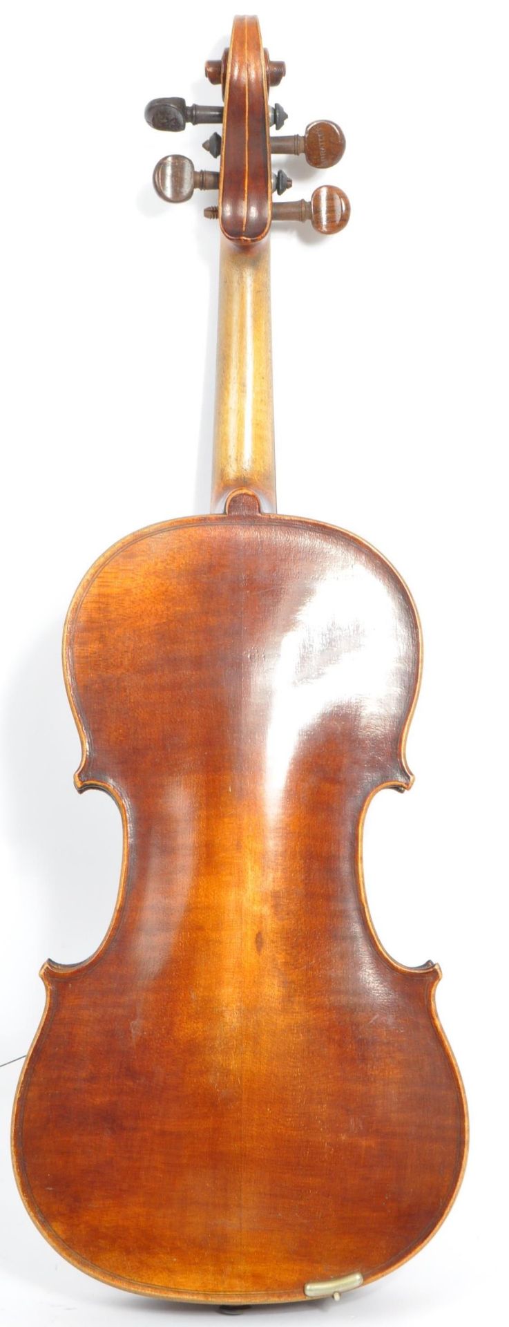 20TH CENTURY FULL SIZE VIOLIN WITH TWO PIECE BACK - Image 4 of 10