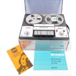 VINTAGE REEL TO REEL FOUR TRACK TAPE PLAYER BY MARCONI