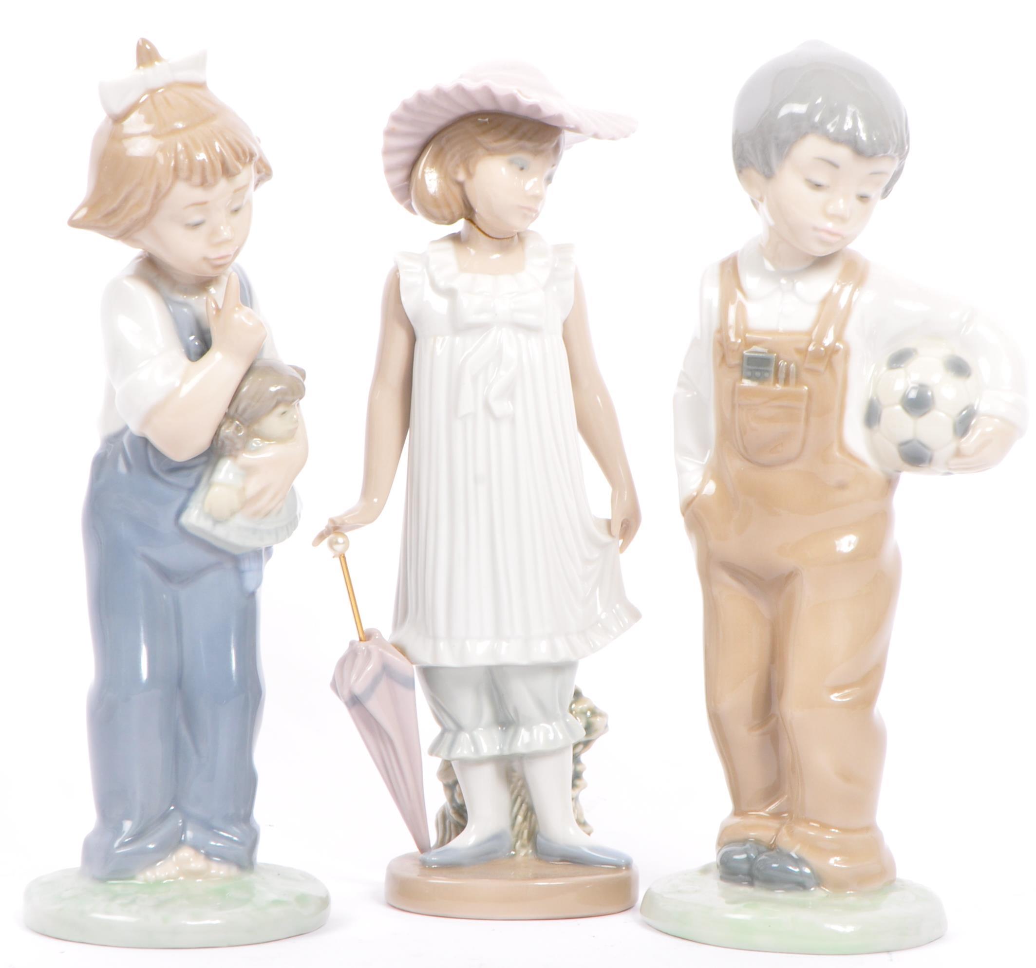 NAO FOR LLADRO - SPANISH PORCELAIN TABLEWARE FIGURES - Image 2 of 8
