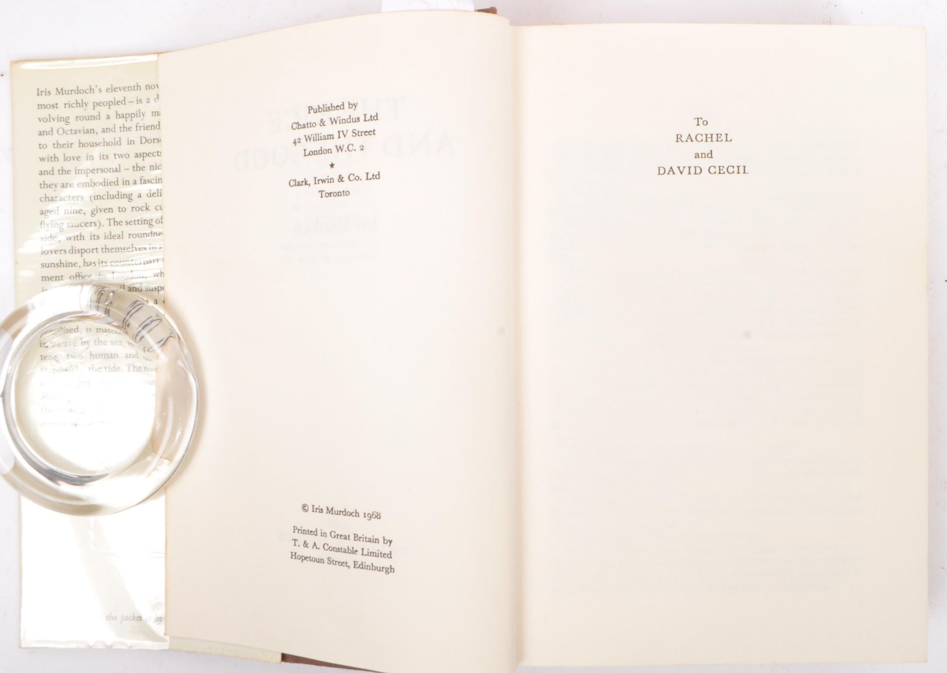 COLLECTION OF FIRST EDITION IRIS MURDOCH NOVELS - Image 12 of 12