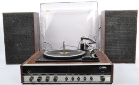 ULTRA - VINTAGE MID 20TH CENTURY RECORD PLAYER + SPEAKERS