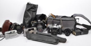 COLLECTION OF VINTAGE CAMERAS, LENSES & ACCESSORIES