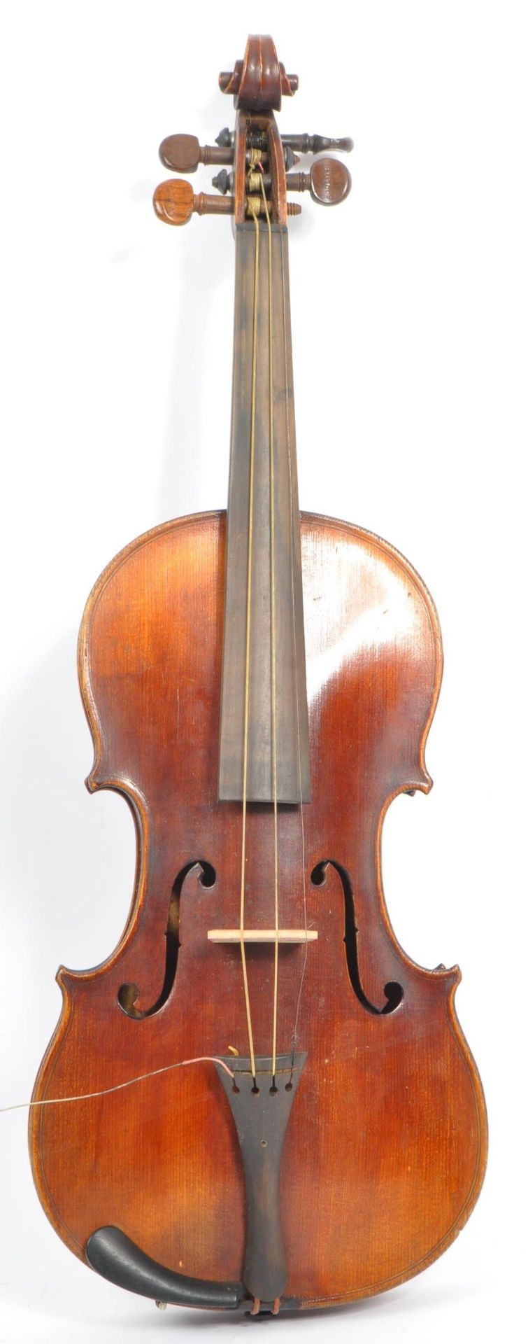 20TH CENTURY FULL SIZE VIOLIN WITH TWO PIECE BACK - Image 2 of 10