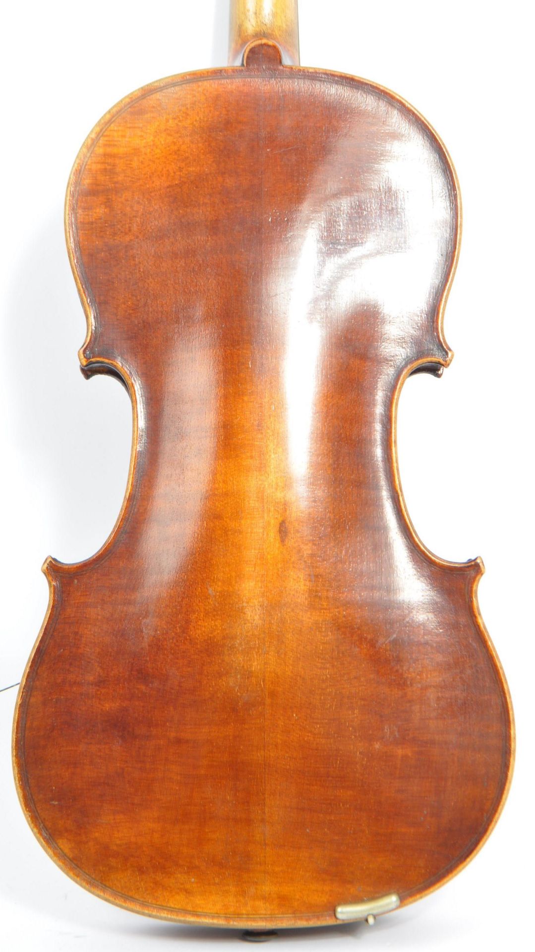 20TH CENTURY FULL SIZE VIOLIN WITH TWO PIECE BACK - Image 5 of 10