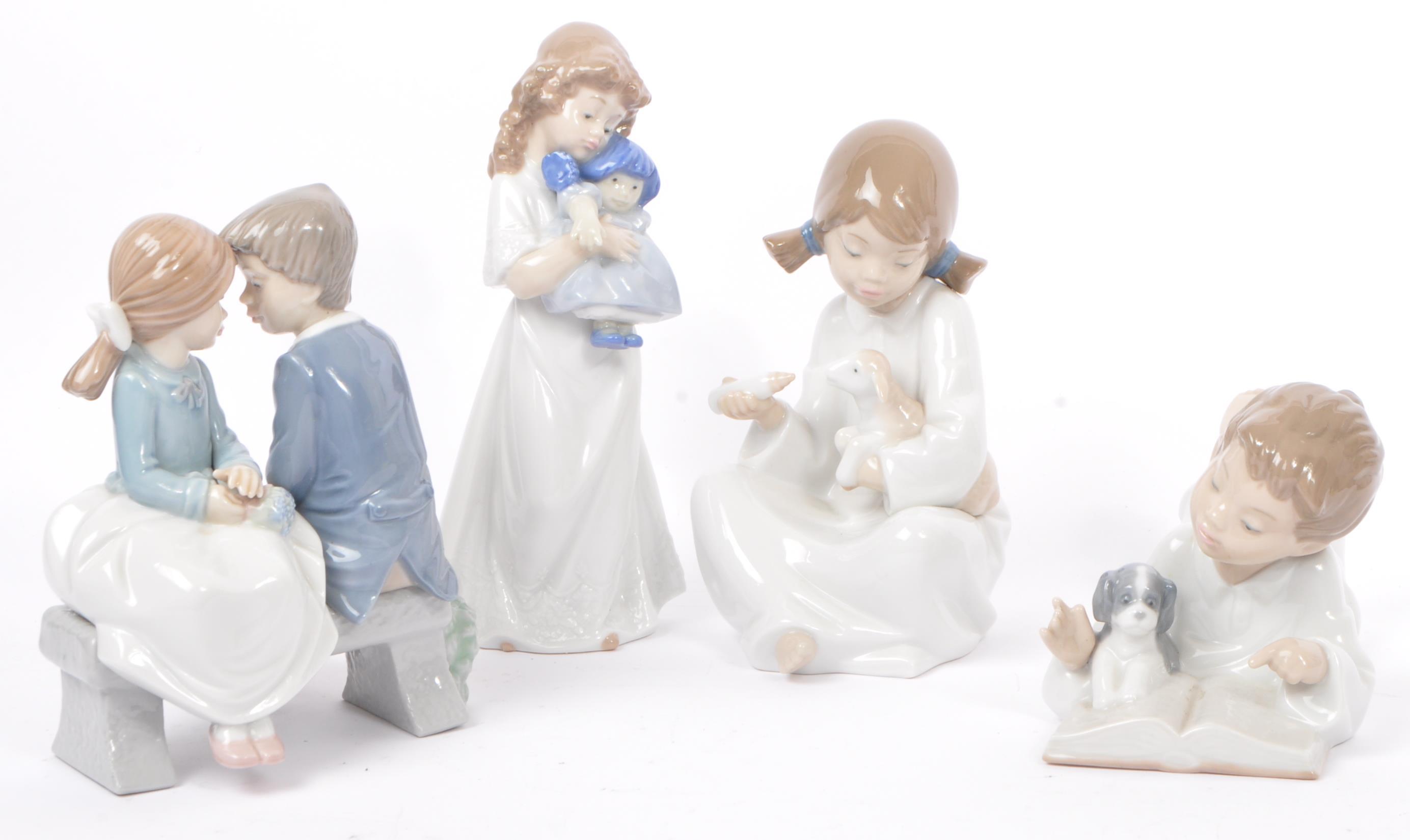 COLLECTION OF NAO SPANISH PORCELAIN FIGURINES