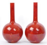 PAIR OF EARLY 20TH CENTURY BURMANTOFTS CERAMIC VASES
