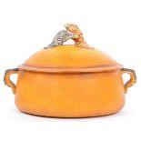 VINTAGE FRENCH PILLIVUYT GAME TUREEN CASSEROLE DISH