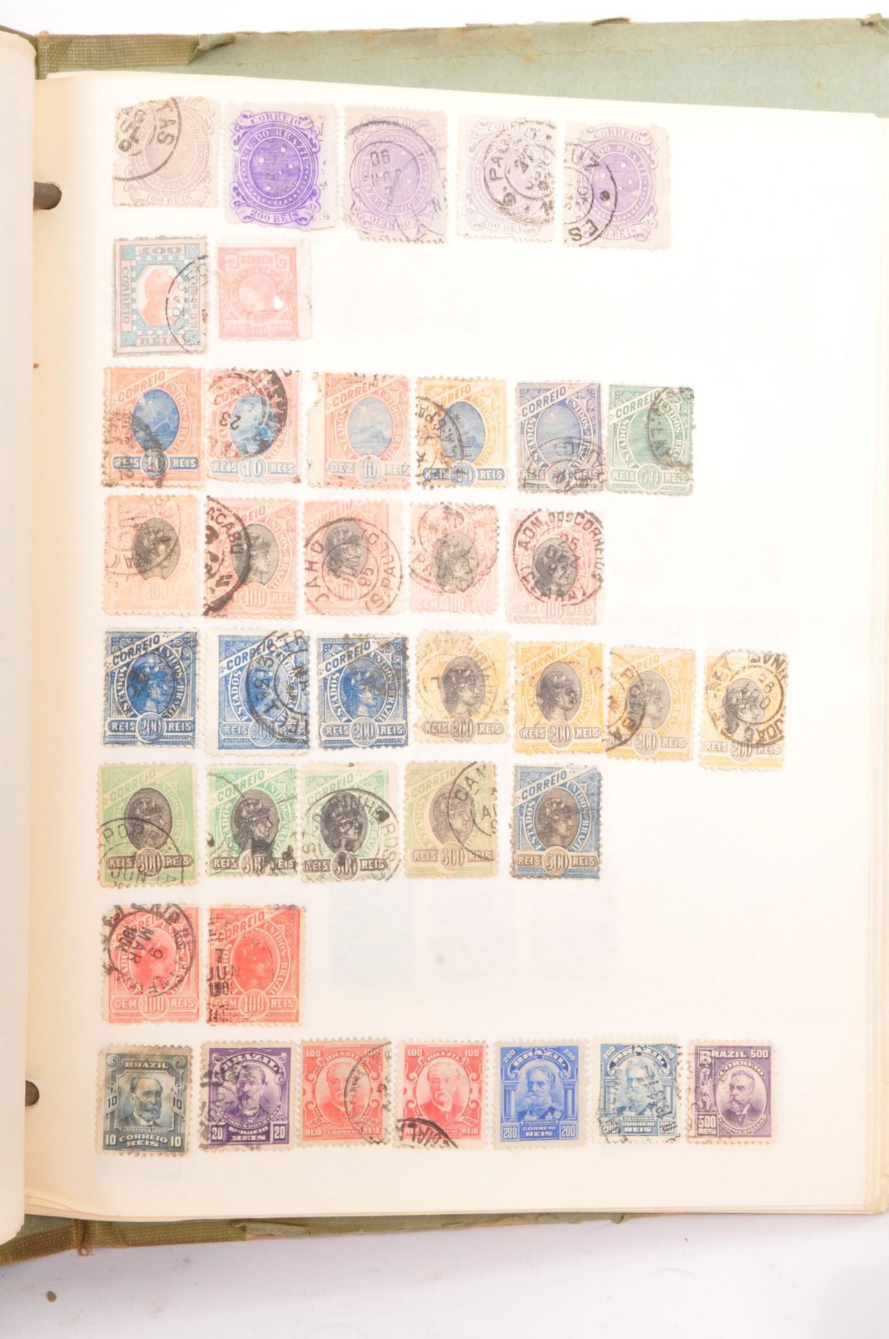 STAMP ALBUMS - COLLECTION OF FIVE ALBUMS OF WORLD STAMPS - Bild 6 aus 8