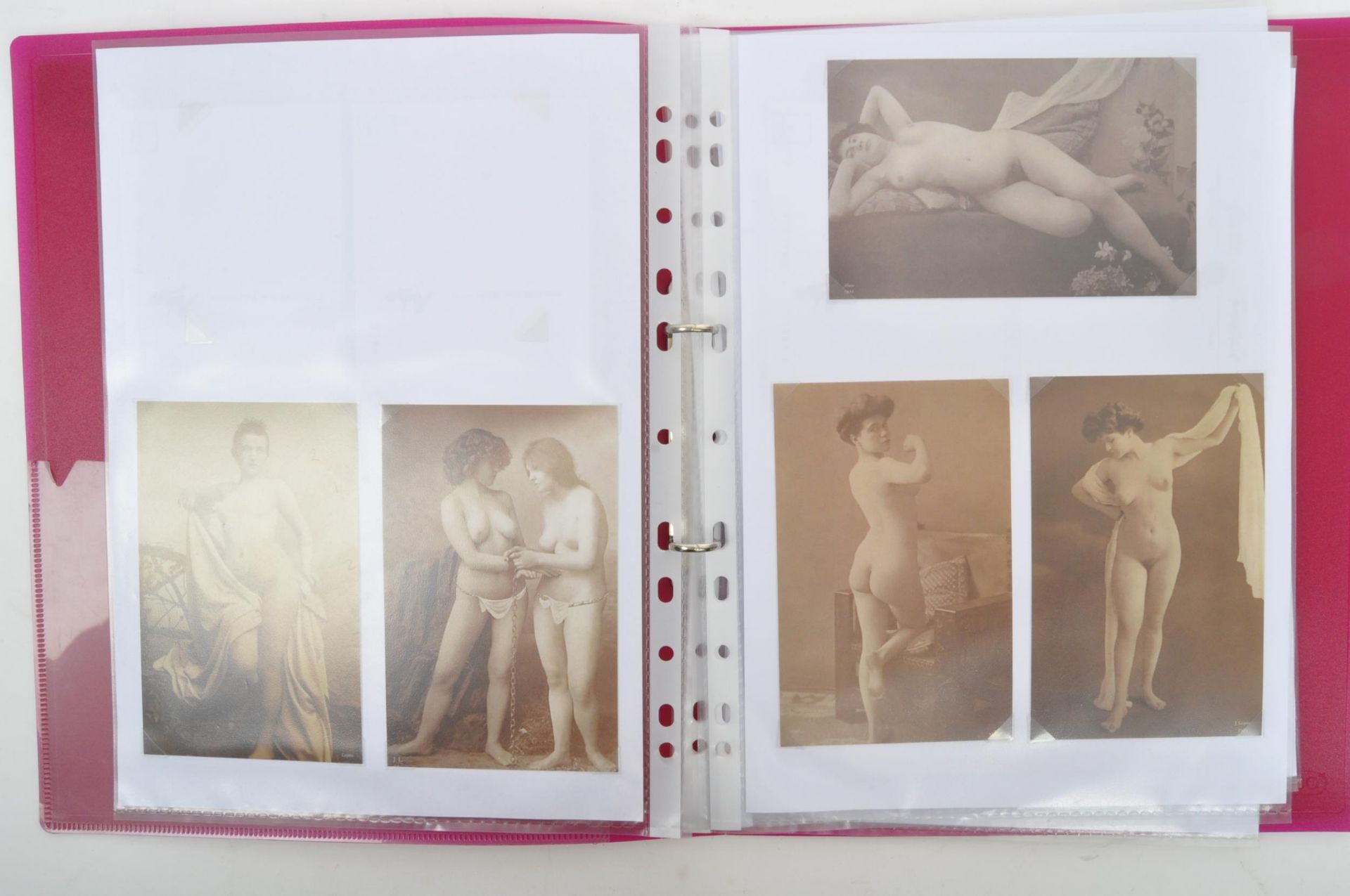 COLLECTION OF 20TH CENTURY FRENCH EROTIC NUDE POSTCARDS - Image 3 of 7