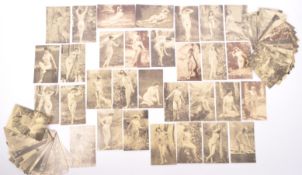 COLLECTION OF FRENCH EROTIC OUTDOOR NUDE POSTCARDS