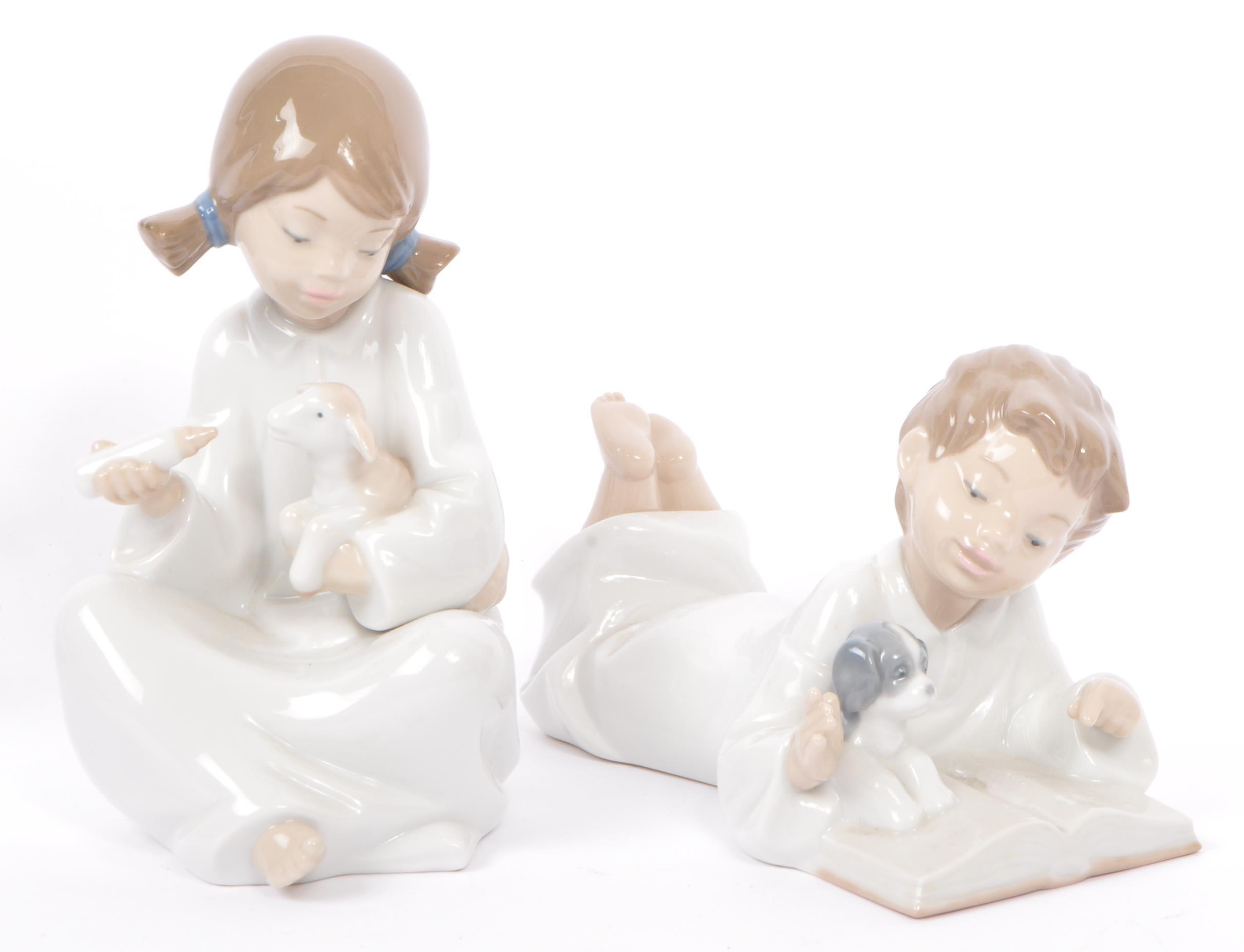 COLLECTION OF NAO SPANISH PORCELAIN FIGURINES - Image 2 of 9