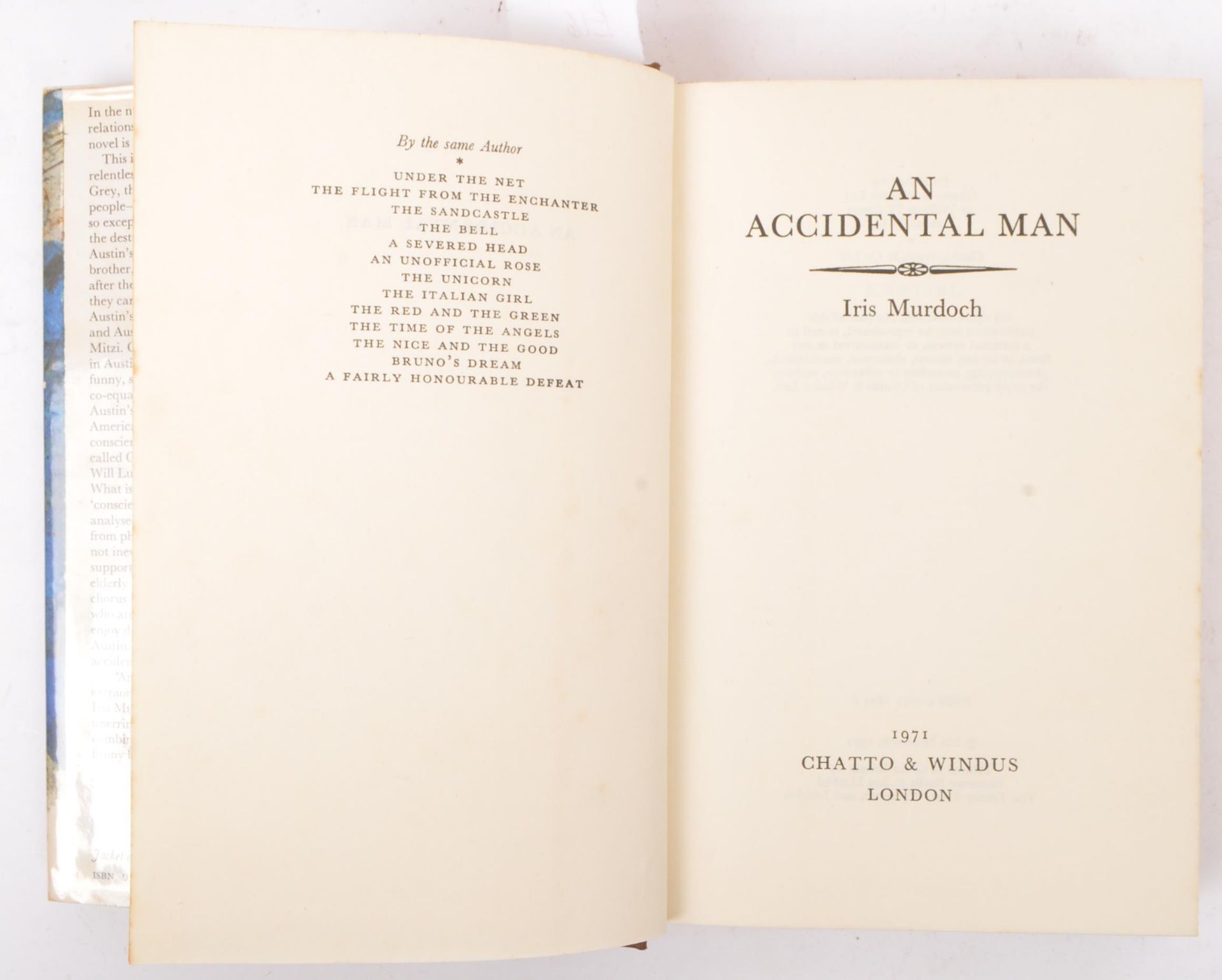 COLLECTION OF FIRST EDITION IRIS MURDOCH NOVELS - Image 9 of 12