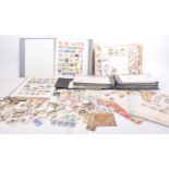 LARGE COLLECTION OF FRANKED UK & FORERIGN STAMPS