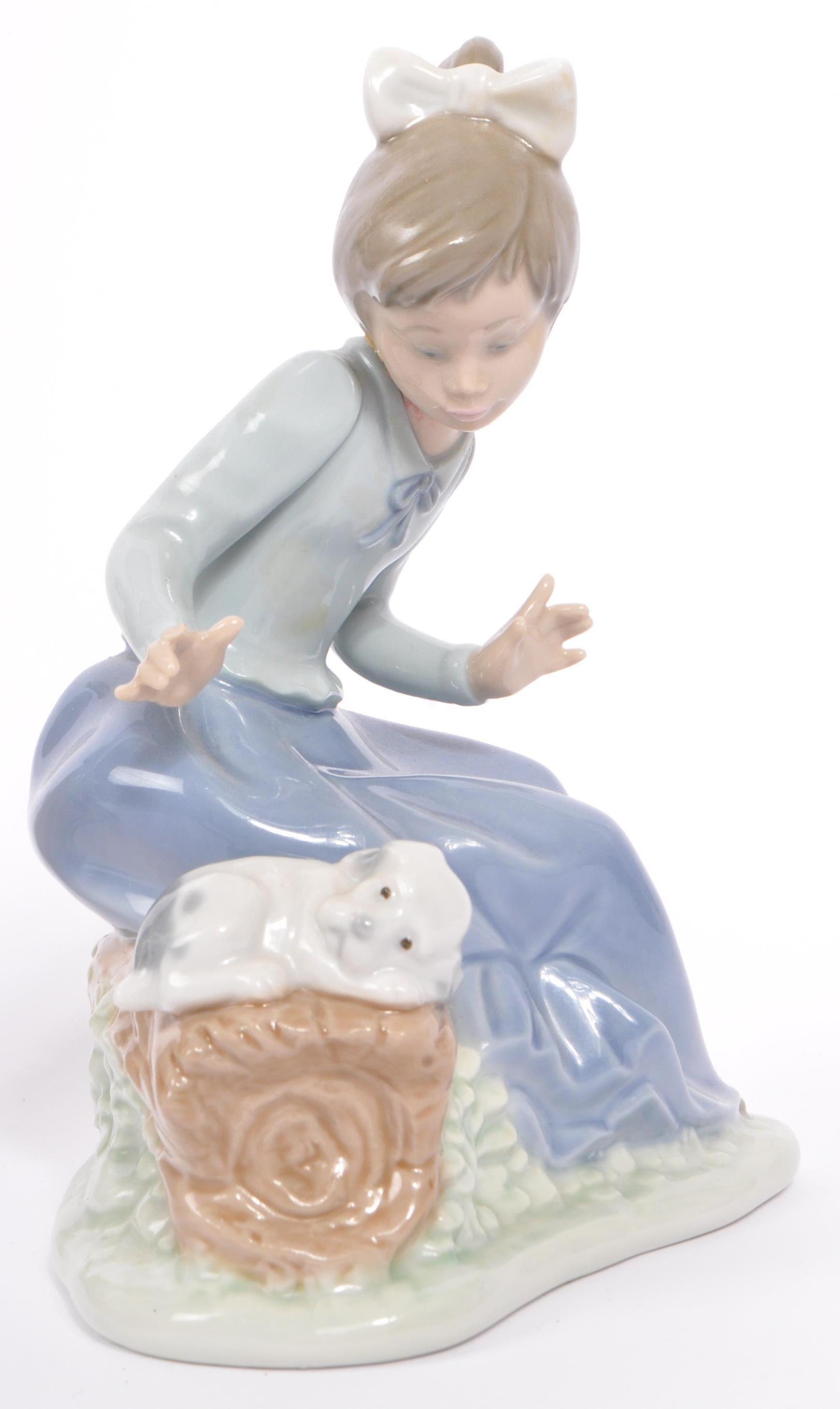 NAO FOR LLADRO - SPANISH PORCELAIN TABLEWARE FIGURES - Image 3 of 7