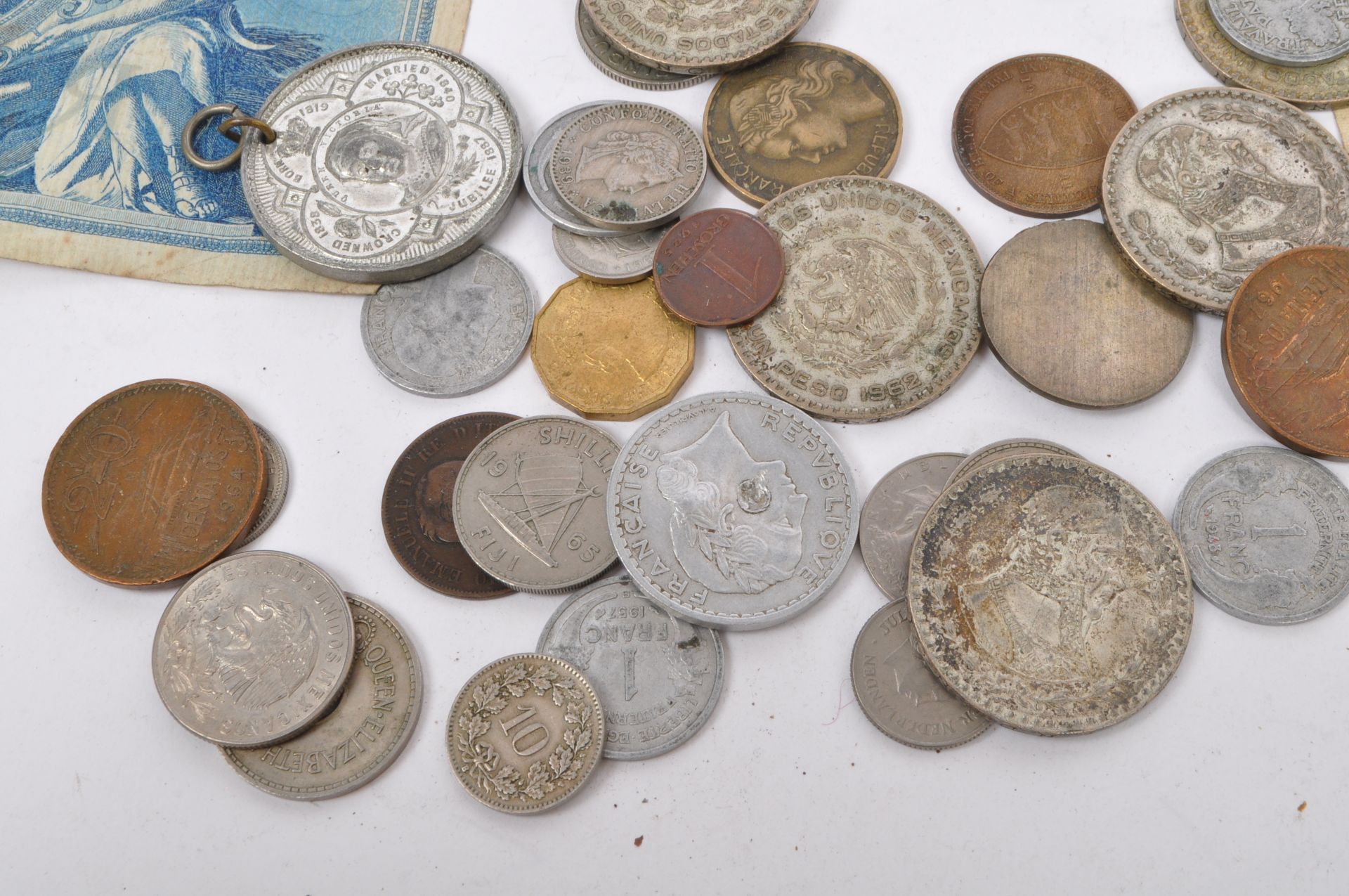 LARGE COLLECTION OF 19TH CENTURY & LATER UK & FOREIGN COINS - Image 2 of 15