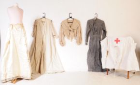 COLLECTION OF 19TH CENTURY & LATER WOMENS CLOTHING