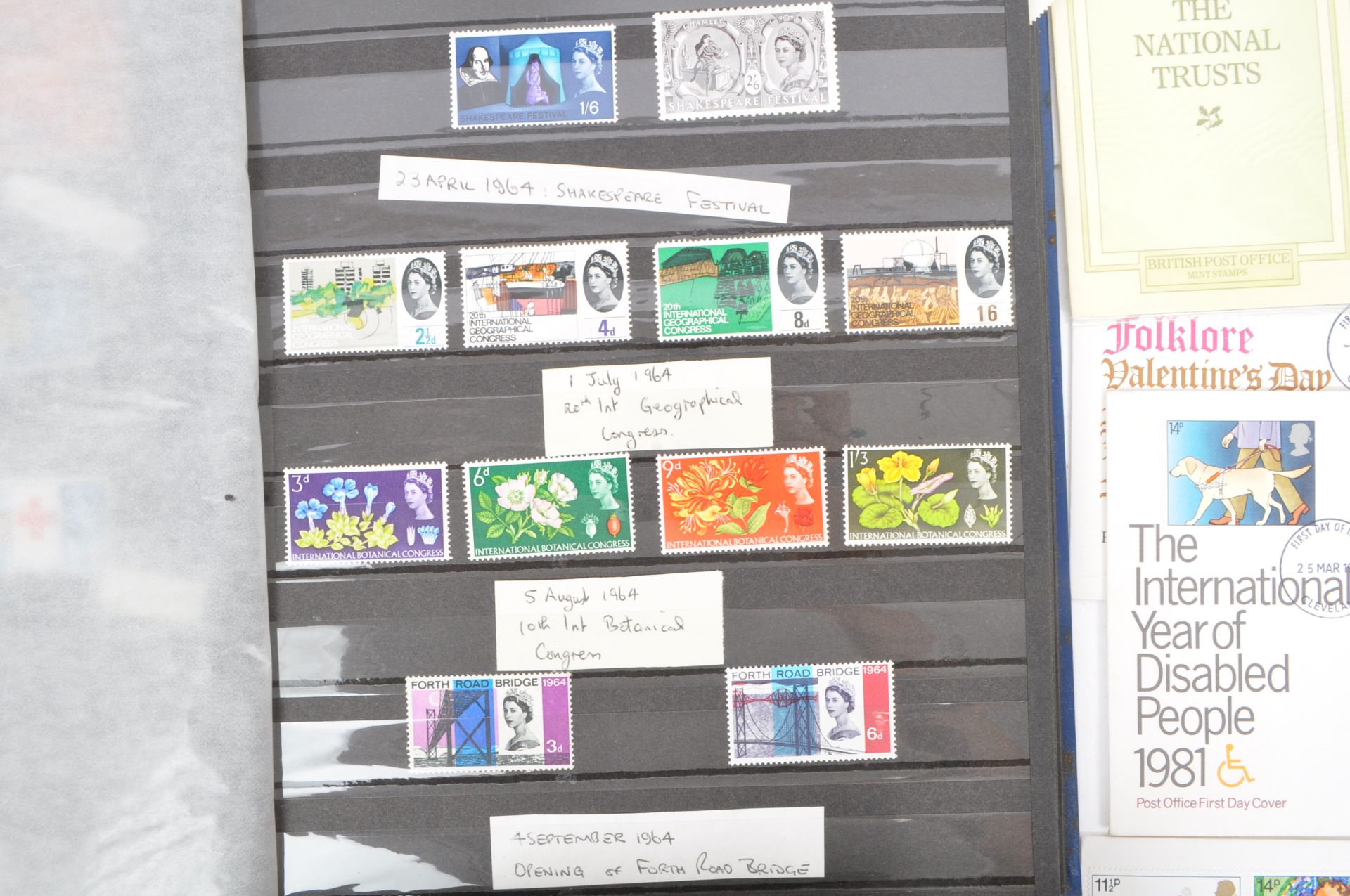 COLLECTION OF UK COMMEMORATIVE POSTAGE STAMPS - Bild 15 aus 15