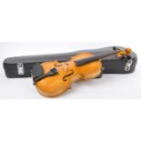 20TH CENTURY 3/4 SIZE VIOLIN LABELLED ANTONIUS STRADIVARIUS