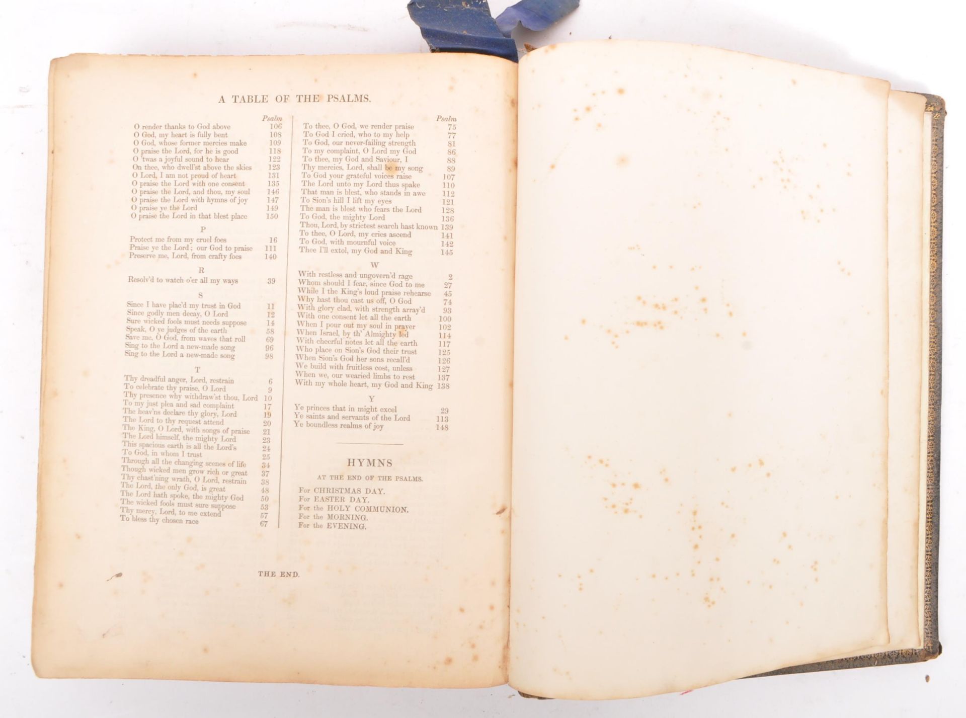 19TH CENTURY 1850 ST JOHN THE BAPTIST CHURCHWARDENS PEW BOOK - Image 6 of 9