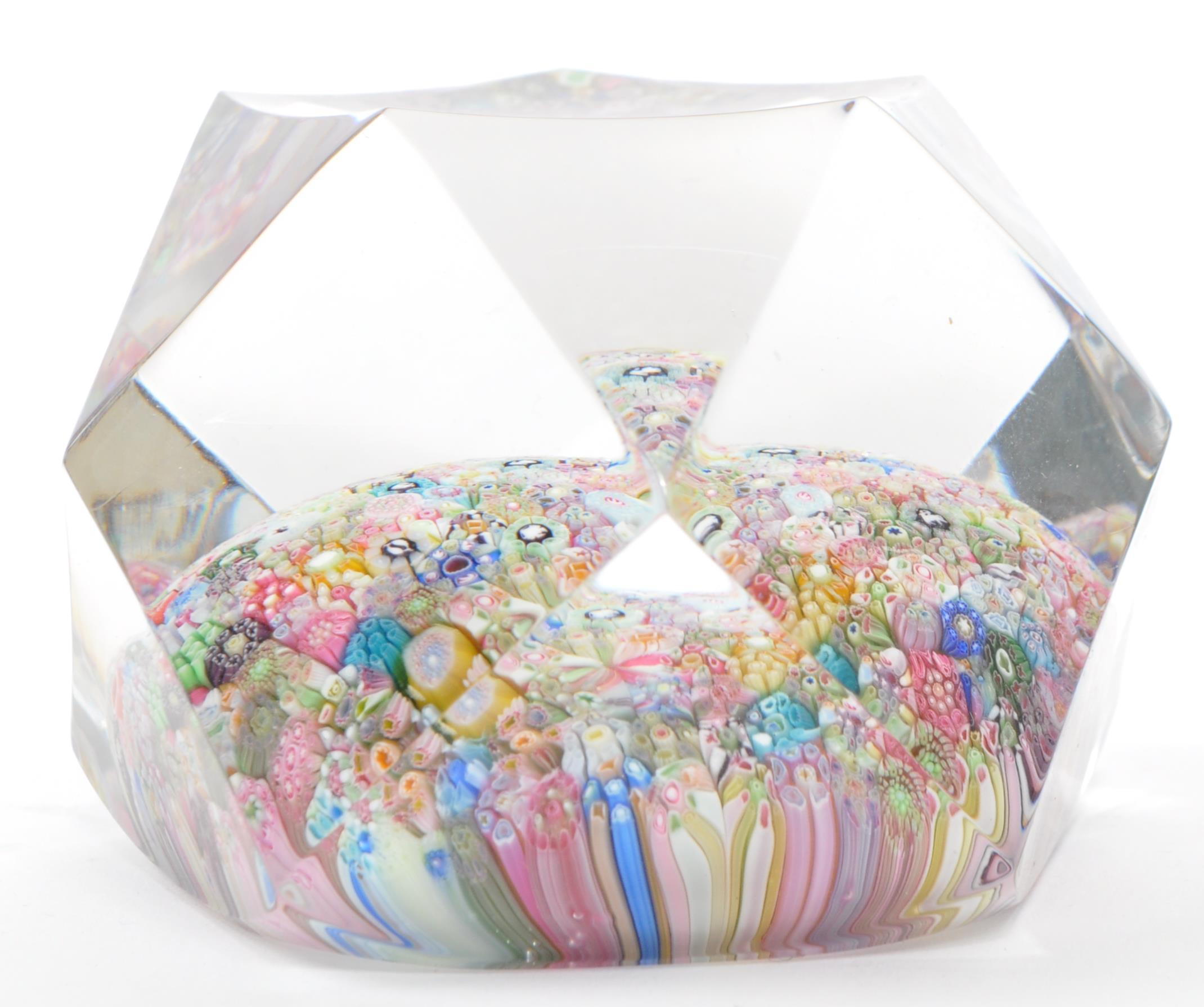 BACCARAT 1960S FRENCH MILLEFIORI PAPERWEIGHT - Image 3 of 5