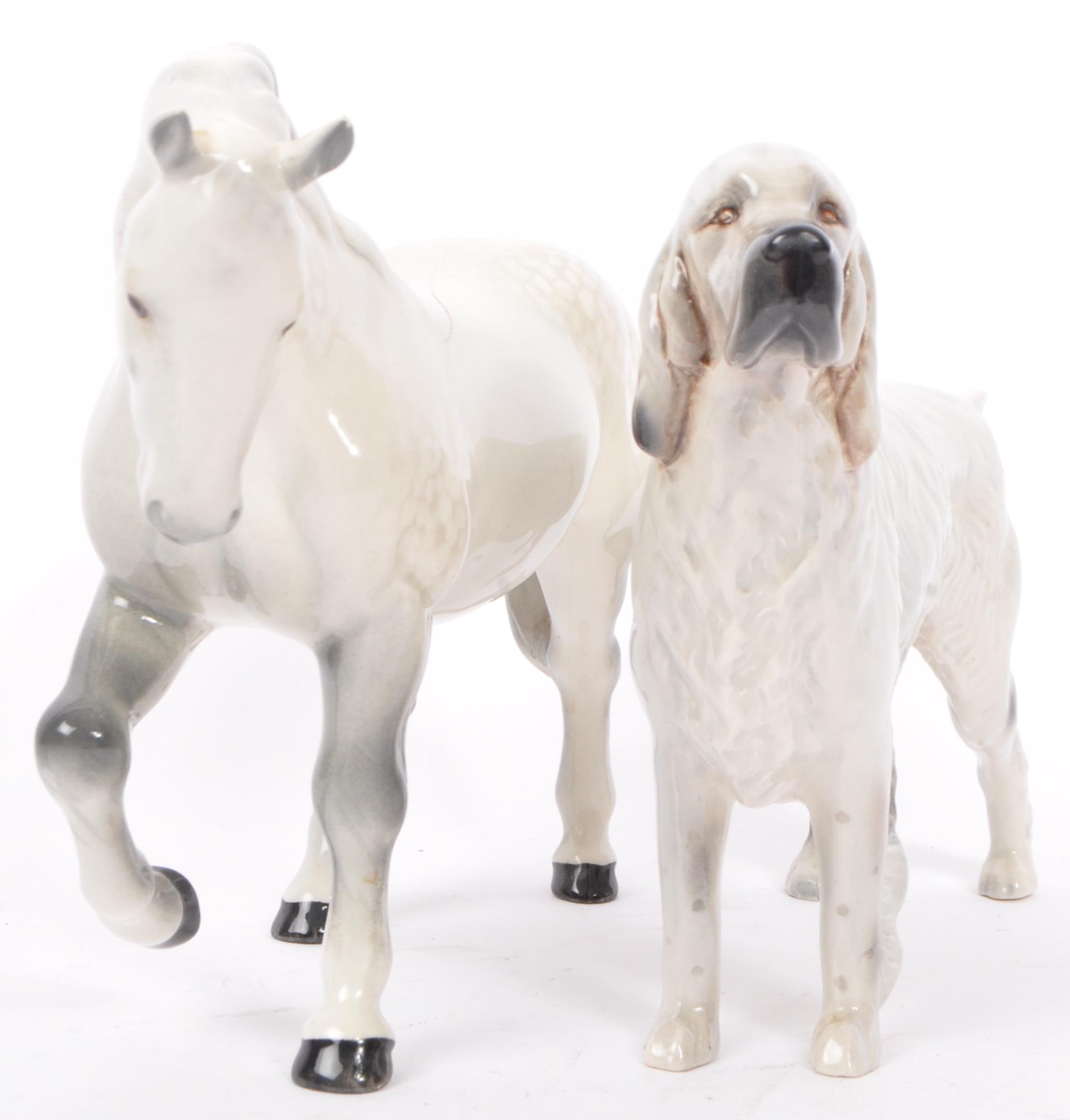 COLLECTION BESWICK PORCELAIN - HUNTSMAN - BAYLDON - SHIRE - Image 3 of 11