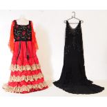 19TH CENTURY & LATER LADIES CLOTHING - SKIRT - BODICE - DRESS