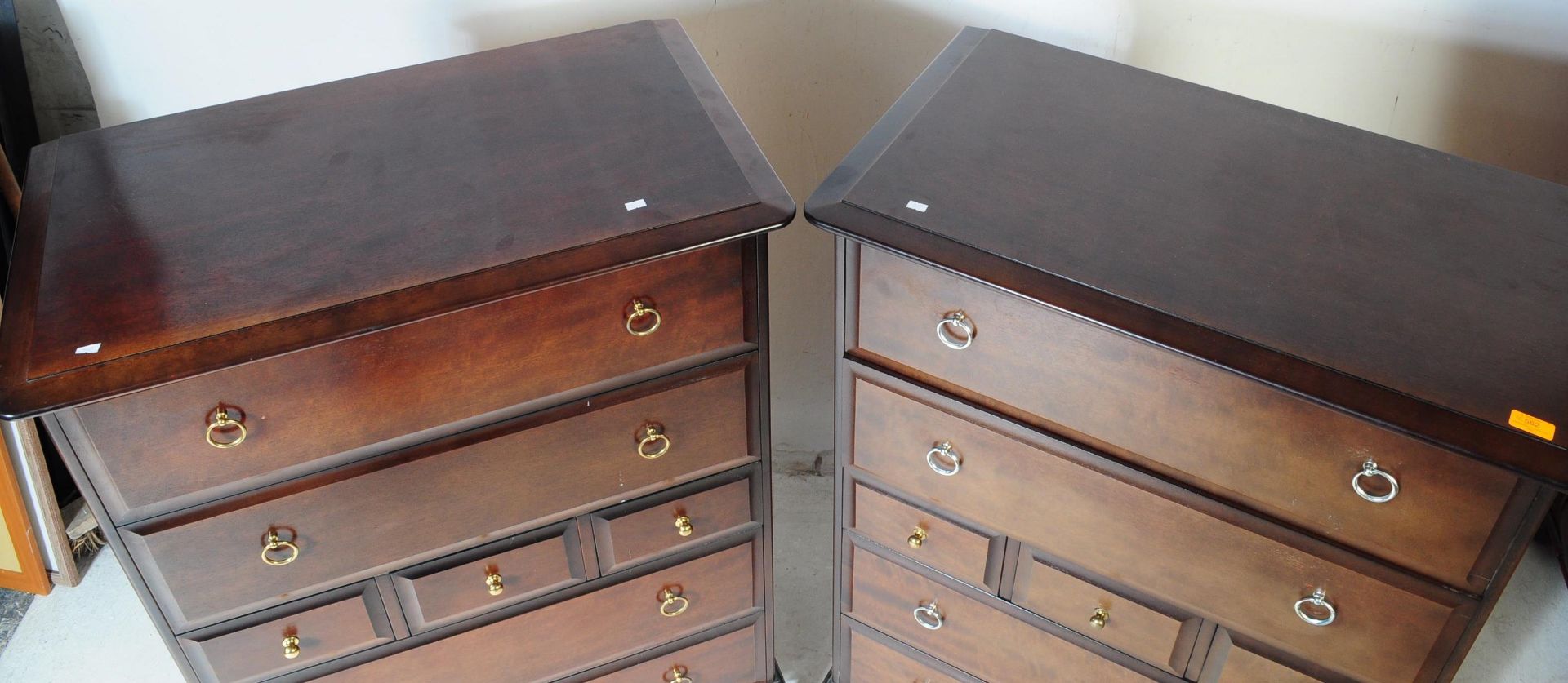 STAG FURNITURE - MINSTREL - PAIR CHEST OF DRAWERS - Image 3 of 10