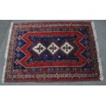 20TH CENTURY PERSIAN ASHFAR VILLAGE RUG CARPET